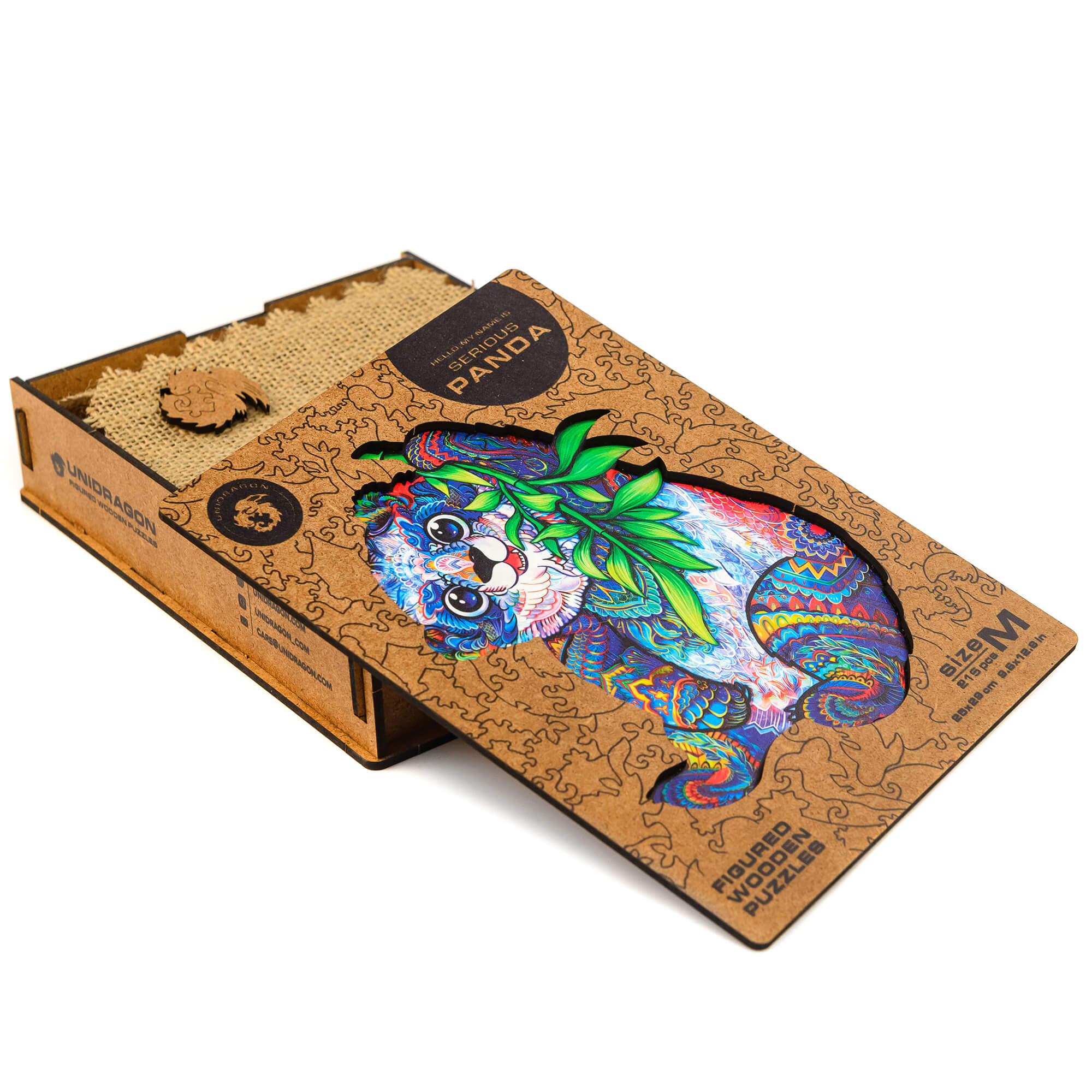 Dangerous Panda Wooden Puzzle Unidragon--