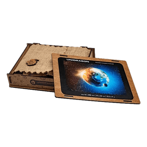 Planet Earth wooden puzzle-Unidragon--